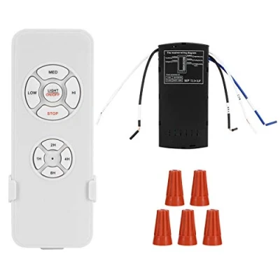 Immagine di Kit Telecomando per Ventilatore da Soffitto con Wireless e Interruttore di Temporizzazione del Ricevitore Lampada