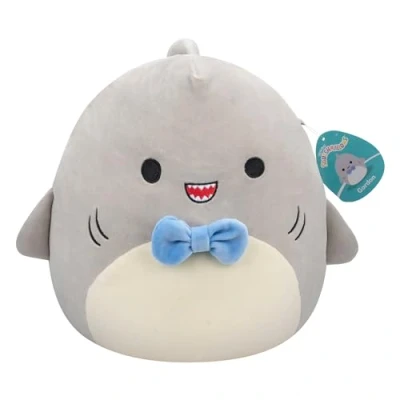 Immagine di Squishmallows SQCR05379 papillon Gordon Lo squalo grigio con blu, 19,1 cm, multicolore