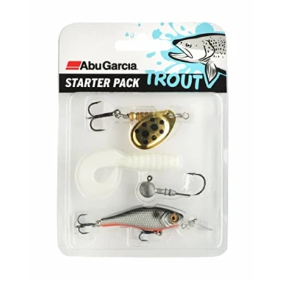 Immagine di Set di esche artificiali Abu Garcia Starter Pack Trout (4pcs) Kit