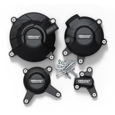 Immagine di TianChuangs Coperchio Basamenti Motore per Yamaha MT 09 FZ Tracer &amp; Scrambler 2014 2020 XSR900 2015 2022 Copertura Protettiva del Motociclo Frizione Moto (Color : One Set)