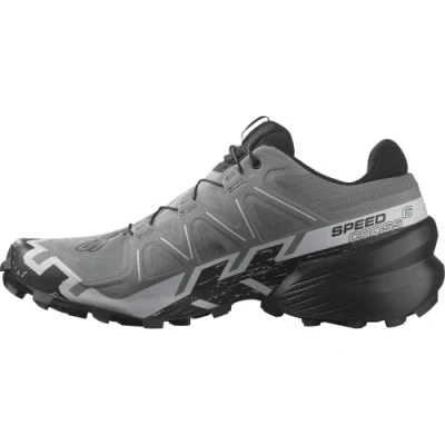 Immagine di Salomon Speedcross 6 Scarpe da trail running Quiet shade/black/pearl blue, Uomo, Taglia: 43 1/3, blue Tessuto / sintetico