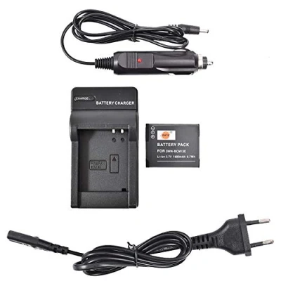 Immagine di DSTE Ricambio Batteria + DC145E Caricabatteria Compatible per Panasonic DMW BCM13E BCM13PP Lumix TF5/DMC TS5/DMC TZ40/DMC TZ41/DMC ZS27 DMC ZS30 ZS35 FH27 ZS45 ZS50