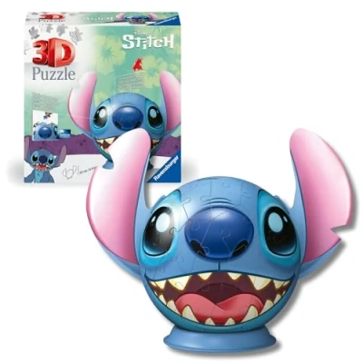 Immagine di Ravensburger 3D Puzzle Stitch con le Orecchie, 72 pezzi, 6+ anni
