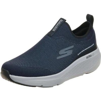 Immagine di Skechers Go Run Elevate, Sneaker Uomo, Navy Textile/Synthetic, 48 EU