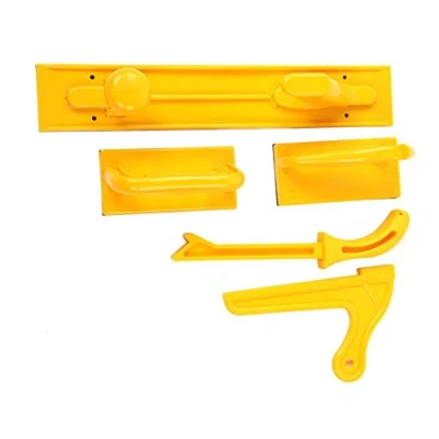 Immagine di 5 pezzi di sicurezza Push Block Stick Set Accessori per Seghe da tavolo Router lavorazione del legno Strumenti Uso su Jointers a nastro