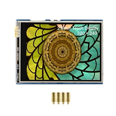 Immagine di Waveshare 2.8 pollici LCD Touch Display Modulo per Raspberry Pi Pico, 2.8&quot; SPI IPS Schermo Tattile 320x240, 262K Colori Display, Controller Resistivo XPT2046, Driver ST7789