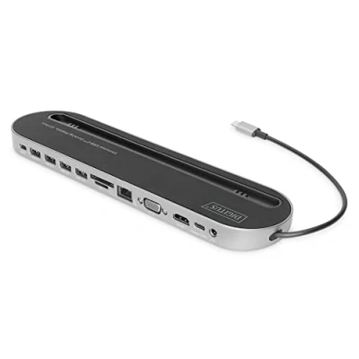 Immagine di DIGITUS DA 70888 12 Port USB C Docking Station Grigio
