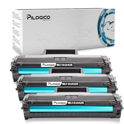 Immagine di Pilogico 3 Toner Compatibili con Samsung MLT D1042S SU737A Nero per ML 1660 1661 1665 1666 1670 1675 1860 1865 1865W SCX 3200 3201 3205 3205W 3206 3217