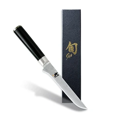 Immagine di Kai Küchenmesser SHUN Ausbeinmesser 6 Zoll 15.0 cm Coltello da Cucina, Acciaio, Nero, 1.25 picometer
