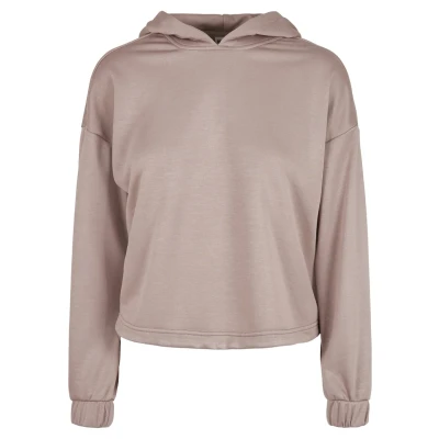 Immagine di Urban Classics Felpa con cappuccio, Donna, Taglia: XS, Duskrose