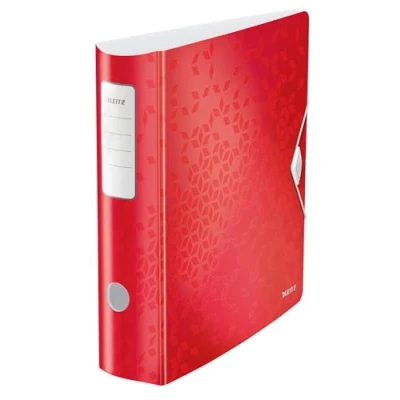 Immagine di Leitz Raccoglitore 11060026 DIN A4 Larghezza dorso: 82 mm Rosso 2 archetti