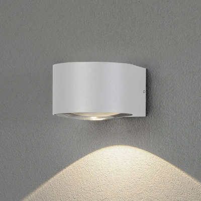 Immagine di Konstsmide Gala 7881 250 Lampada da parete per esterno, ERP: F (A G) LED (monocolore) 6 W Bianco