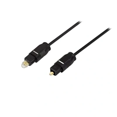Immagine di Digital Audio Cavo LogiLink Toslink 5.00 m Nero (opaco)