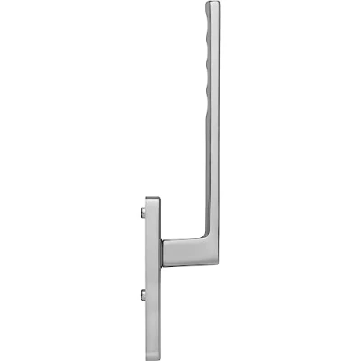 Immagine di HOPPE 11598736 Maniglia per porta scorrevole Tolone, interno UG, lunghezza 253, effetto acciaio inox, alluminio