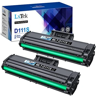 Immagine di LxTek Purify MLT D111S D111L Sostituzione Compatibile per Samsung Toner Xpress SL M2070 M2070W M2070FW M2026 M2026W M2020 M2020W M2022 M2022W M2021 M2021W M2078W (Nero, 2 Pack)