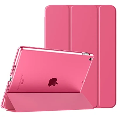 Immagine di TiMOVO Cover per iPad 9 Generazione 2021/iPad 8 2020/iPad 7 2019, Custodia con Guscio Posteriore Traslucido Smart Auto Svegliati/Sonno 10.2&quot; Anguria