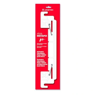 Immagine di Ariston Instafix, supporto universale per termosifone, accessorio di montaggio e strumenti fai da te l&#039;installazione scaldabagno elettrico, prodotto in Spagna, 48 x 0,3