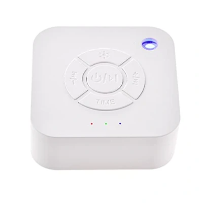 Immagine di Loupsiy Sleep Sound White Noise Machine Macchina per il rumore bianco ricaricabile USB con 9 timer di spegnimento automatico del suono lenitivo dormire e
