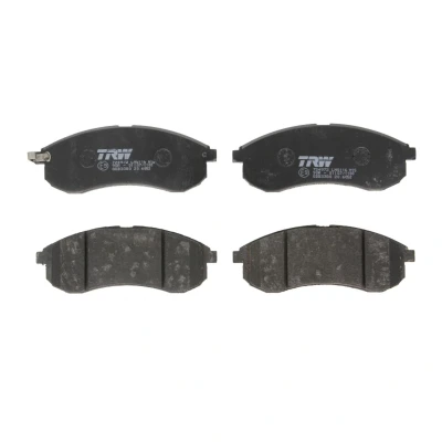 Immagine di TRW COTEC GDB3380 Kit pastiglie freno con segnalatore acustico usura MITSUBISHI: L200 III Pick up