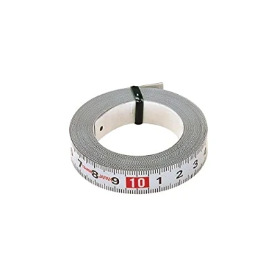 Immagine di Tajima PIT 10BL Misuratore convesso per fossa da 1 m, larghezza 13 mm, scala metrica