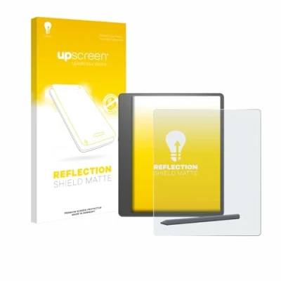 Immagine di upscreen Pellicola Protettiva Opaca per Amazon Kindle Scribe 2024 Protezione Proteggi Schermo Antiriflesso, Anti Impronte