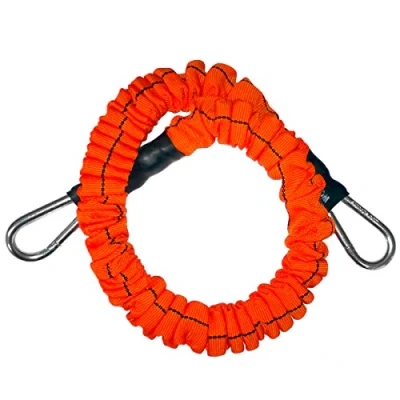 Immagine di Stroops Slastix con clip terminali, resistenza media (7,3 9,1 kg) arancione