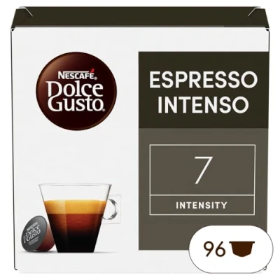 Immagine di NESCAFÉ Dolce GUSTO Espresso Intenso Caffè, 6 Confezioni da 16 Capsule (96 Compatibili Nescafé Gusto)