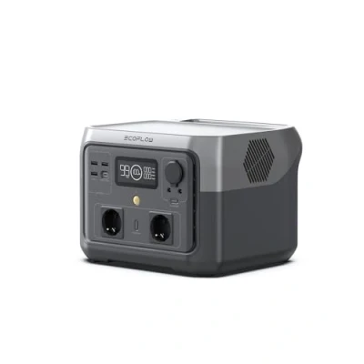 Immagine di ECOFLOW Centrale Elettrica Portatile RIVER 2 MAX, Batteria LiFeP04 da 512Wh/ ricarica rapida in 1 ora, Uscita fino a 1000W, Generatore solare (pannello non incluso) per campeggio/camper