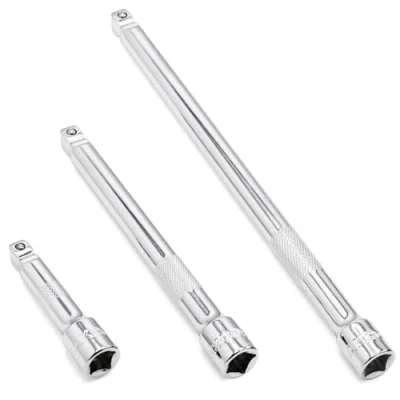 Immagine di DAKCOS Set di 3 barre estensione oscillanti da 3/8&quot;, barra per prese oscillanti, strumento estensioni, acciaio CR V