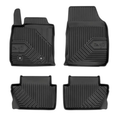 Immagine di FROGUM No. 77 77408418 Set tappetino Gomma anteriore e posteriore 4 nero Su misura FORD: Ecosport Mk2