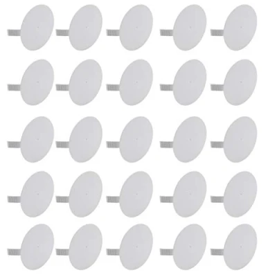Immagine di Meister Coperchio A Molla Per Scatole Di Derivazione Diametro 70 Mm, Set 25 Pezzi, Una Chiusura Filo Con La Parete/Coperchio Pressione Aggancio/Coperchio Morsetto, Bianco