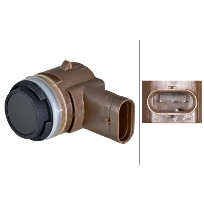 Immagine di HELLA 6PX 358 270 401 Sensori Parcheggio anteriore Sensore ad ultrasuoni MERCEDES BENZ: Classe C T modell, GLA, A