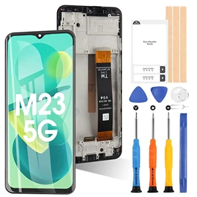 Immagine di ARSSLY Schermo per Samsung Galaxy M23 5G M236B Sostituzione LCD Display Touch Digitizer Assembly con Strumenti(6.6&quot;,Nero Cornice)