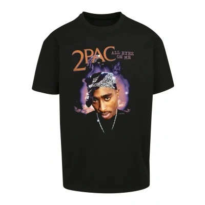 Immagine di Upscale by Mister Tee Tupac ALL EYEZ ON ME Anniversa Tshirt con stampa, Uomo, Taglia: Medium, Black