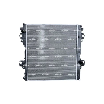 Immagine di NRF 550127 Radiatore motore Alluminio 643 575 36 Alette di raffreddamento saldate