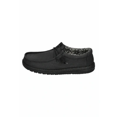Immagine di Hey Dude Wally Stringate sportive, Uomo, Taglia: 43, black Tessuto