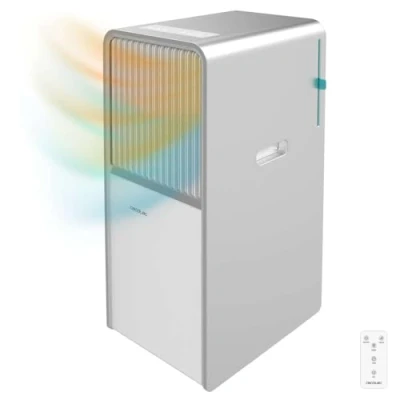Immagine di Cecotec Climatizzatore Portatile ForceClima 12650 Style Heating. 12000 BTU, area di copertura 28 m2, telecomando, touch, pompa calore, deumidificatore, schermo a LED, 5 modalità, Timer