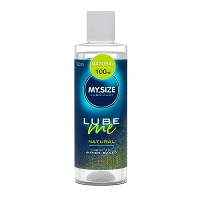 Immagine di MY.SIZE Lube Me Gel Lubrificante Premium Natural 100 ml I naturale e inodore lubrificanti a base acqua per toys preservativi in lattice water based