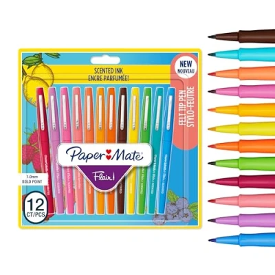 Immagine di Penna Flair Nylon Scented punta fibra M 1.1. Confezione da 12