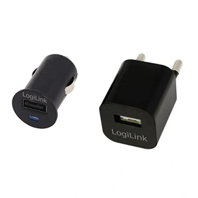 Immagine di LogiLink PA0076 Caricatore USB Ambiente interno, Automobile, Presa di Corrente uscita max. 1500 mA Num. uscite: 1 x A