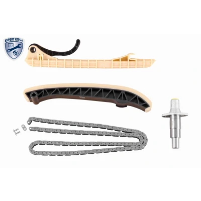 Immagine di VAICO V30 10014 BEK Kit catena distribuzione con guide di scorrimento, tendicatena per albero a camme Simplex, maglia giunzione