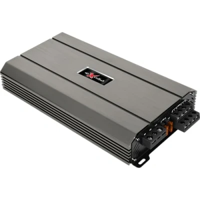 Immagine di Excalibur X4100.4 Amplificatore Audio Auto 4 Canali 2400W Stereo 4x600W, con Bass Boost 12 dB, Subwoofer in modalità Bridge, Low Pass 50 250Hz e High Filter 120Hz 3KHz, Serie 2025