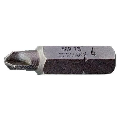 Immagine di Gedore 689 TS 10 Inserto Torq Acciaio al cromo vanadio C 6.3 1 pz.