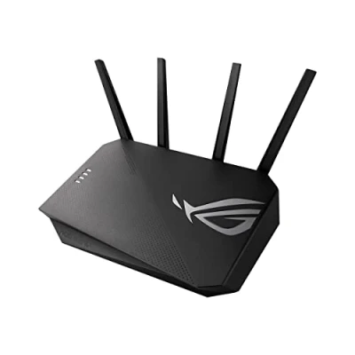 Immagine di ASUS ROG STRIX GS AX3000 Router Wi Fi 6 dual band per giochi, compatibile con giochi PS5 e mobili, VPN Fusion, Instant Guard, Gear Accelerator, porta di gioco, QoS adattivo Aura RGB