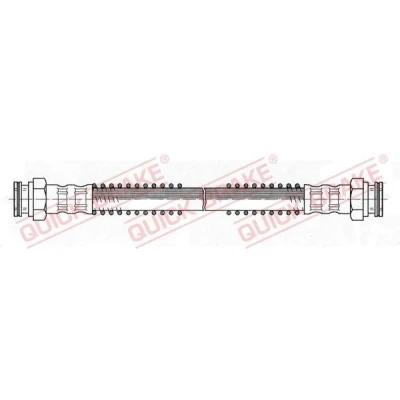 Immagine di QUICK BRAKE 22.510 Tubi Freno 200mm M10x1 con filettatura interna CITROËN: AX Hatchback, Xsara Hatchback