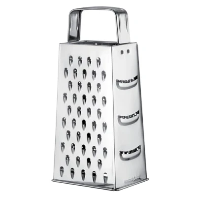 Immagine di Tescoma 643742 Handy gattugia 4 lati, Acciaio Inossidabile, Argento, 24 x 11 cm, 1 Pezzo
