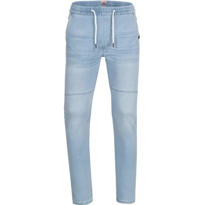 Immagine di Indicode Uomini Fabrizio Pants Pantaloni in Tessuto con 4 Tasche Dim Blue M