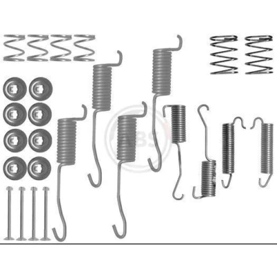 Immagine di A.B.S. 0776Q Kit accessori, Ganasce freno IVECO: DAILY 2 Kasten/Kombi, 3 Pritsche/Fahrgestell
