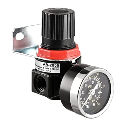 Immagine di Regolatore pneumatico aria AR 2000 PT1/4 dimensioni del porto 0 1 Mpa 150psi