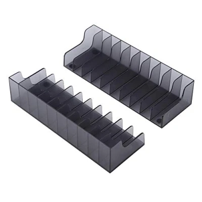 Immagine di Supporto per carte da gioco CD, resistente, 2 pezzi, antipolvere, compatibile con PS4/SLIM/PRO